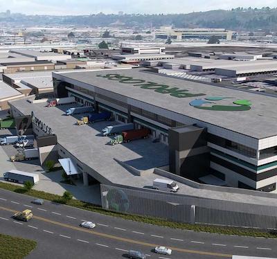 IMAGE: The Prologis Georgetown Crossroads multi-storey distribution centre in Seattle, WA. (Courtesy Colliers)