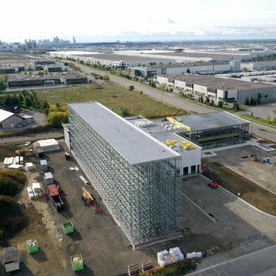 IMAGE: Greyson Construction is building this 14,000 square foot, fully automated logistics warehouse in Mississauga for Blum Canada. (Courtesy Greyson)