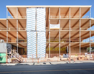 IMAGE: The superstructure of the new Fast + Epp head office in Vancouver was completed in four weeks. (Michael Elkan Photography / Fast + Epp)