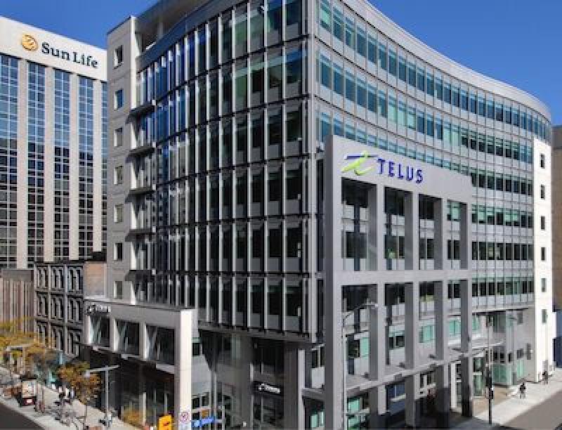 215 Slater Street, the Telus building, in Ottawa. (Courtesy Morguard)