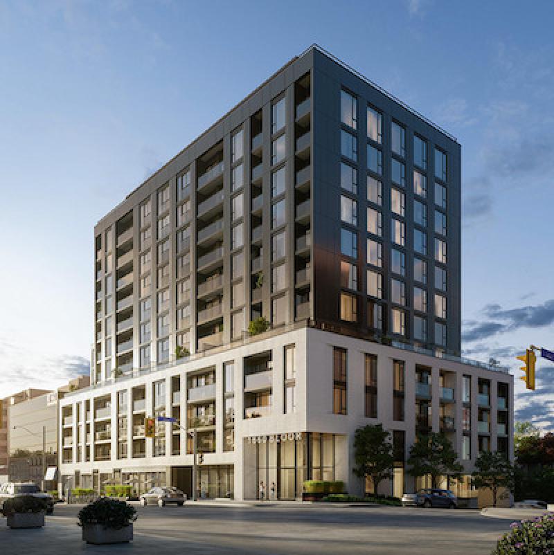 Westbend by Mattamy Homes, at 1660 Bloor St. W. in Toronto. (Courtesy Mattamy Homes)