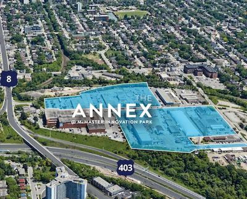 The Annex portfolio adjacent to the McMaster Innovation Park in Hamilton. (Courtesy Colliers)