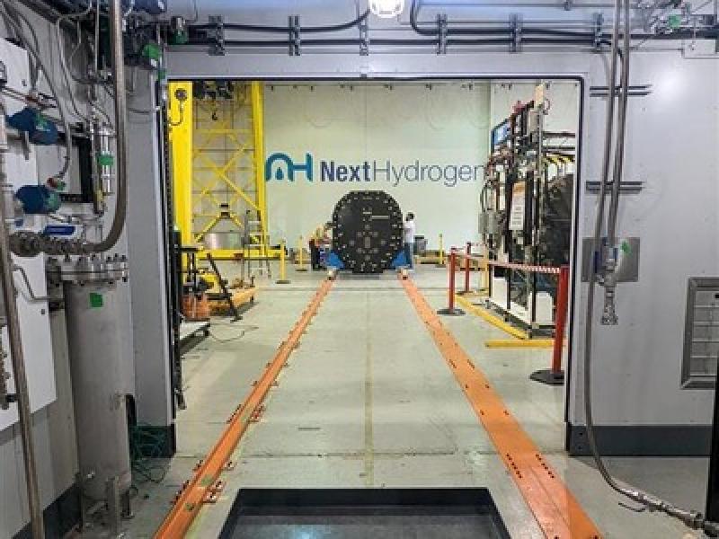 IMAGE: Next Hydrogen's factory