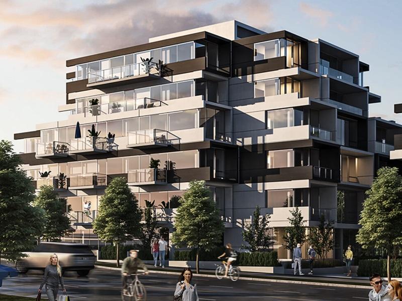 Ōku condos in Vancouver, by Ulmus Development. (Courtesy Finneo)