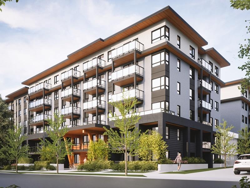 A rendering of the development by Anthem and BGO at 1184 Inlet St., in Coquitlam. (Courtesy Anthem / BGO)