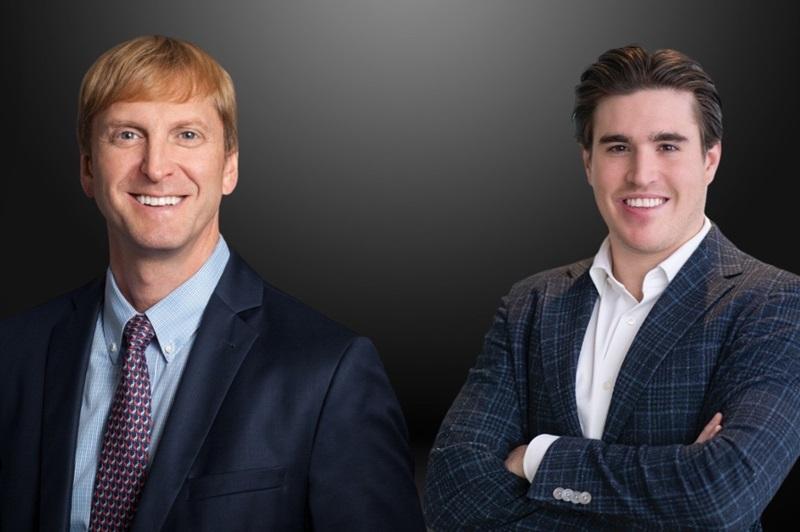 Chief executive officer Barry Gidney, left, and vice-president of real estate investments and partnerships Alex Love of Fundy Capital. (Courtesy Fundy Capital)