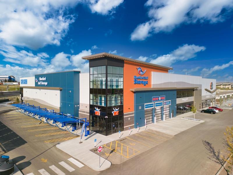 Calgary's StoreWest Group of Companies is a major partner with Bluebird Self-Storage. (Courtesy StoreWest)
