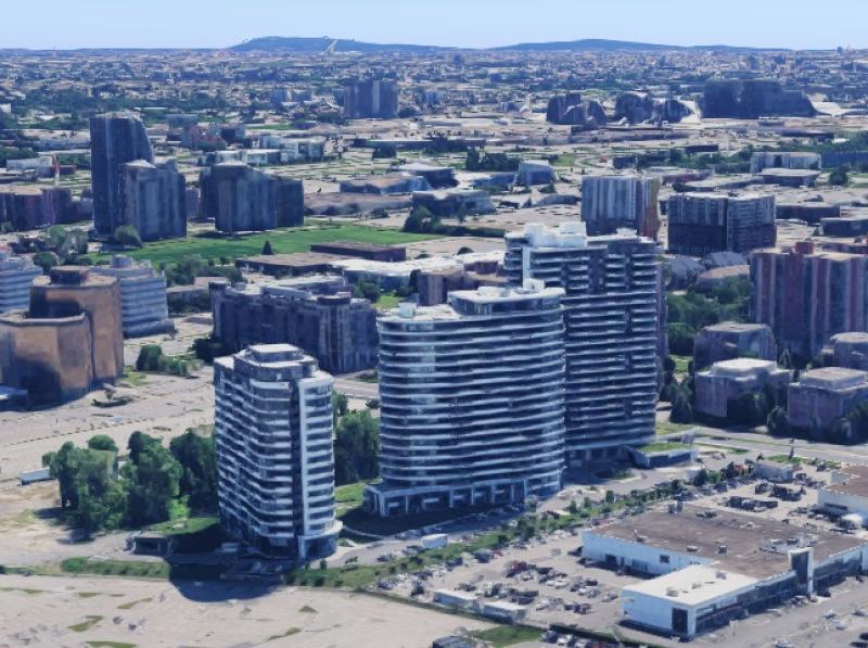 The Central Parc complex in Laval. (Courtesy Google Maps)