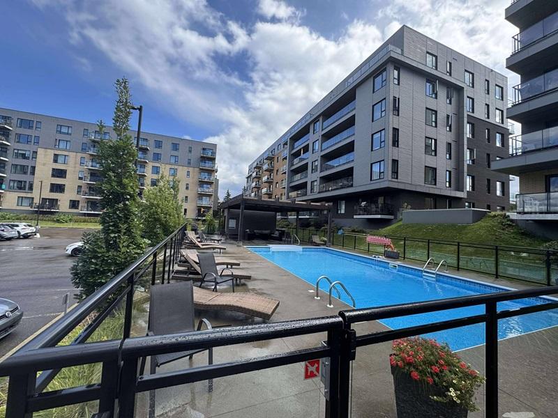 Le Pivot, a 410-apartment complex of four new-build buildings in Quebec City. (Courtesy DMA)