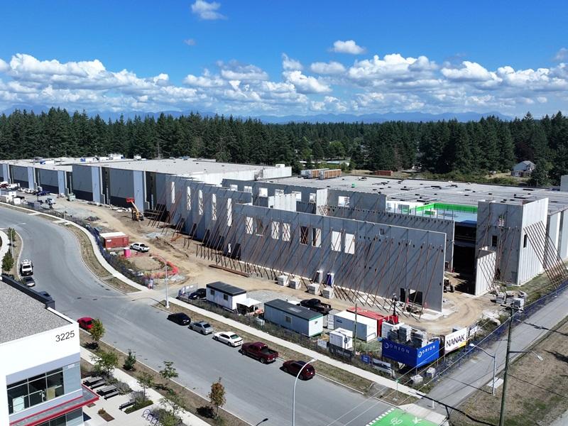 The Nanak Foods plant, a 296,000-square-foot design-build food-processing plant in Surrey, built by Orion Construction. (Courtesy Orion)