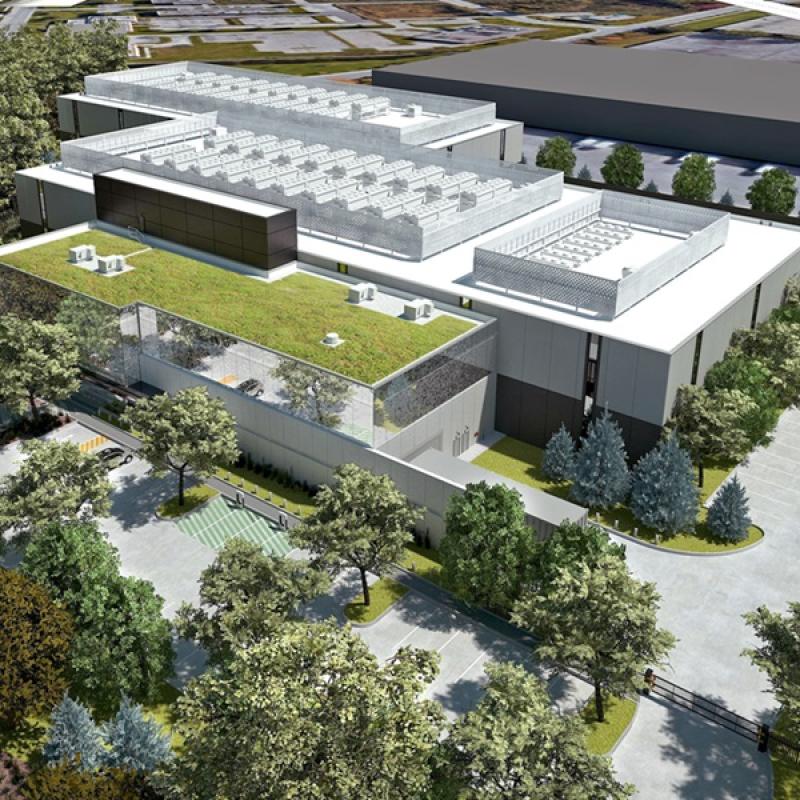 Cologix is in the final stages of developing its new MTL8 data centre in Montreal. (Courtesy Cologix)