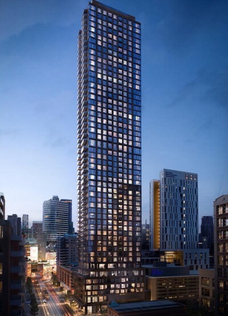 A rendering of 241 Church, in Toronto. (Courtesy Graywood Developments)