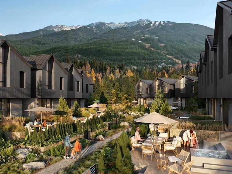 A rendering of Beedie's proposal for a portion of the Northlands housing development property in Whistler, B.C. (Courtesy Beedie)