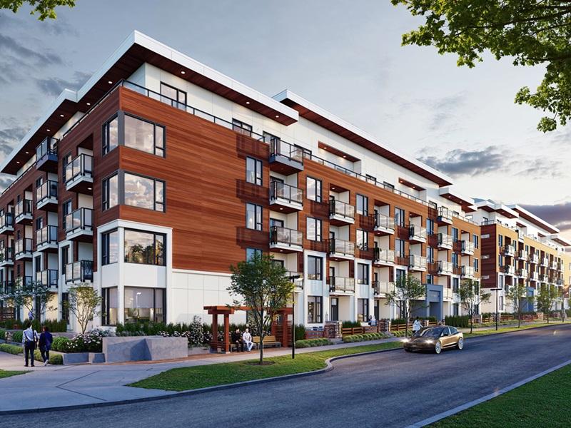 Apcon's Interchange condo development in Surrey, B.C. (Courtesy Apcon)