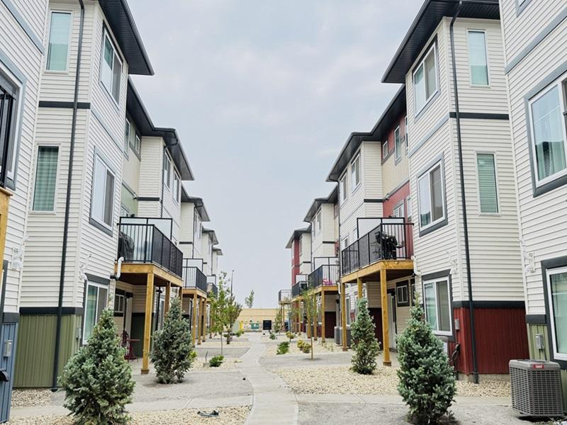 The McConachie Villas in Edmonton. (Courtesy Greenbirch / Empirio)