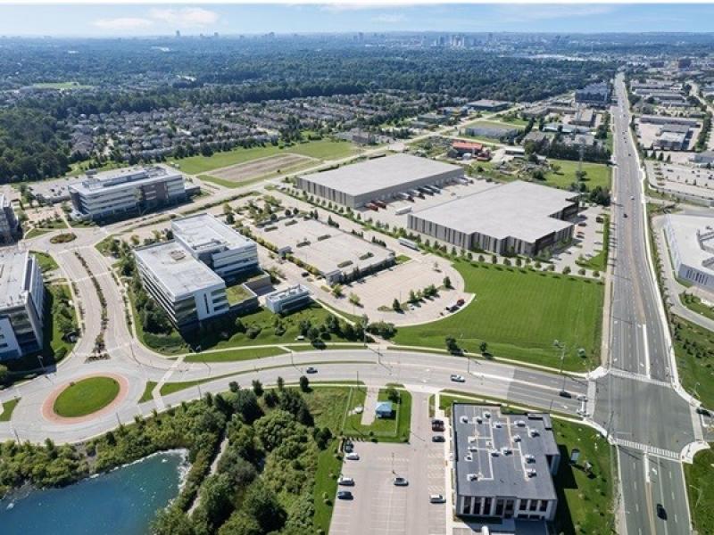 The Waterloo North Business Park in Waterloo, just west of Toronto. (Courtesy Perimeter Development Group)