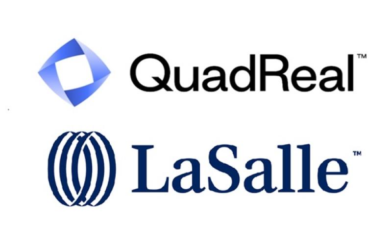 QuadReal and LaSalle logos.