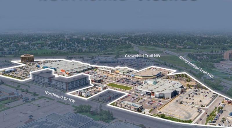 The Northland Village shopping centre in Calgary. (Courtesy TD Cornerstone / RBC)