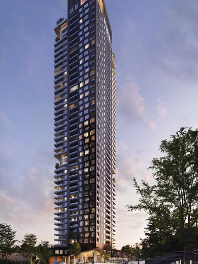 BAND is a 45-storey tower being developed by Townline and QuadReal. (Courtesy Townline)