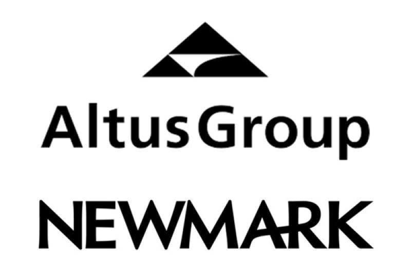 Altus Group, Newmark Logos.