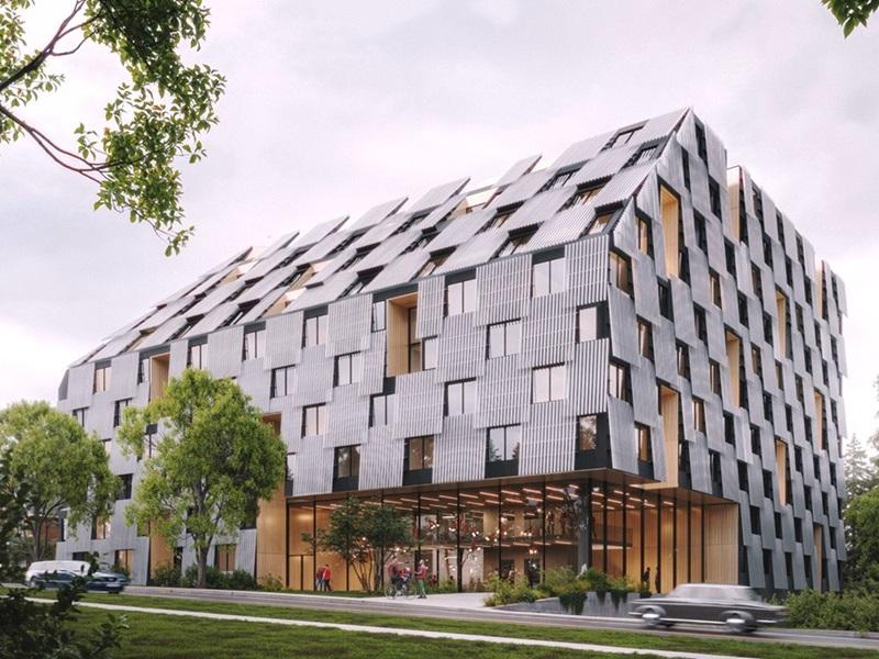 A rendering of Yarra's proposed student housing development in Guelph, Ont. (Courtesy Yarra / Elysium)