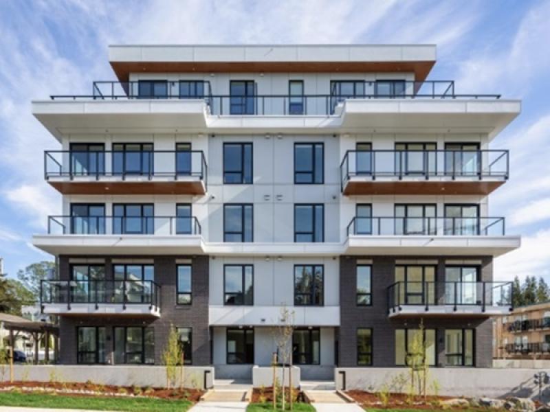 Wexford Developments has just completed construction and stabilization of The Adelaide in Esquimalt, B.C. The building is now being sold to a private investor. (Courtesy Wexford)