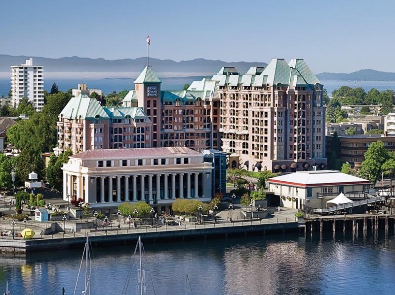 The Hotel Grand Pacific in Victoria. (Courtesy InnVest Hotels)