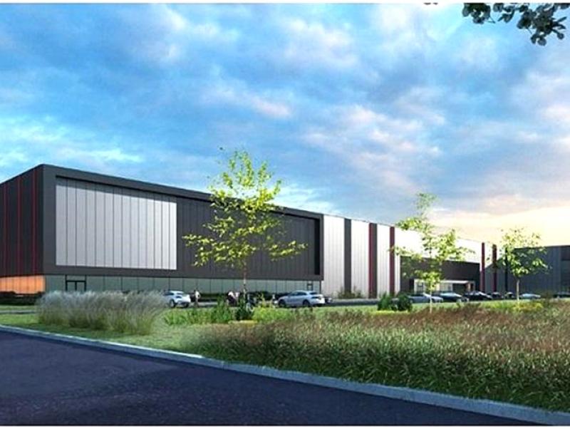 Montreal developer Rosefellow is continuing to develop industrial space on spec, including this project in Boisbriand. (Courtesy Rosefellow)