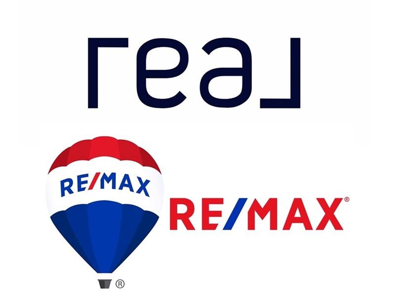 REAL Brokerage, REMAX logos.
