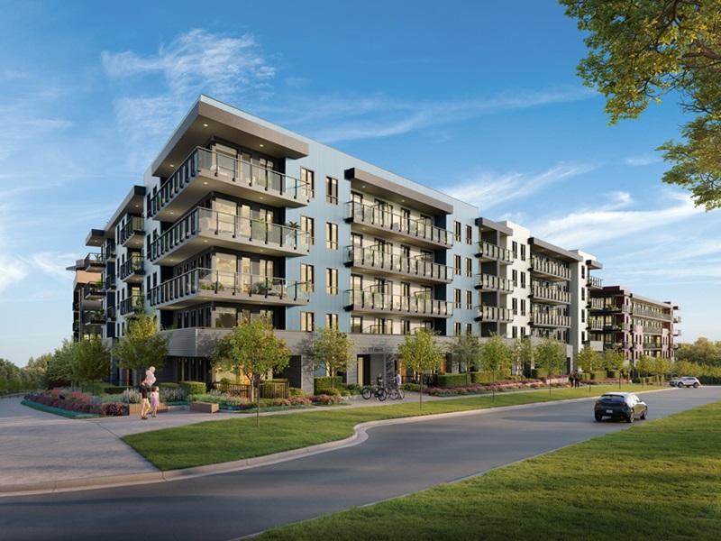 Atlin is one of two condo buildings now under development by Zenterra Developments in Surrey. (Courtesy Zenterra)