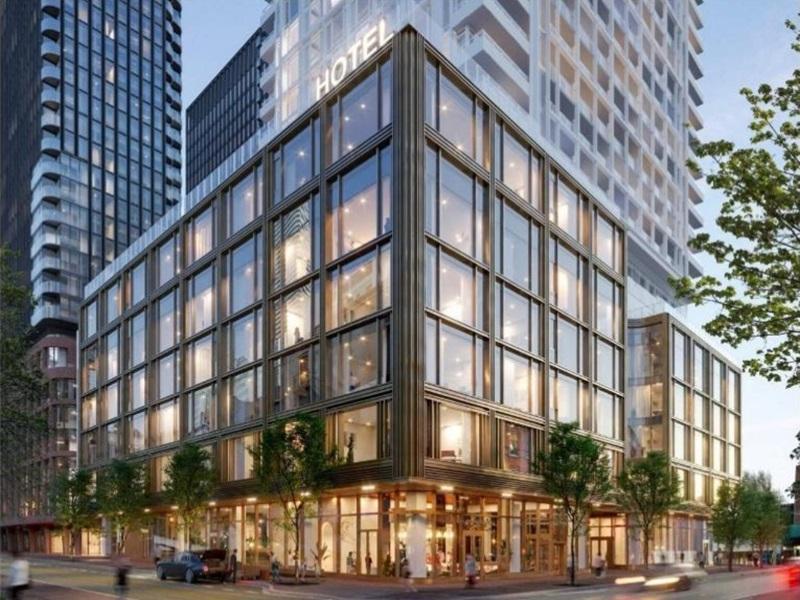 The reimagined 80 Queen St. East in Toronto, expected to open in Q1 2027. (Courtesy Hariri Pontarini Architects)