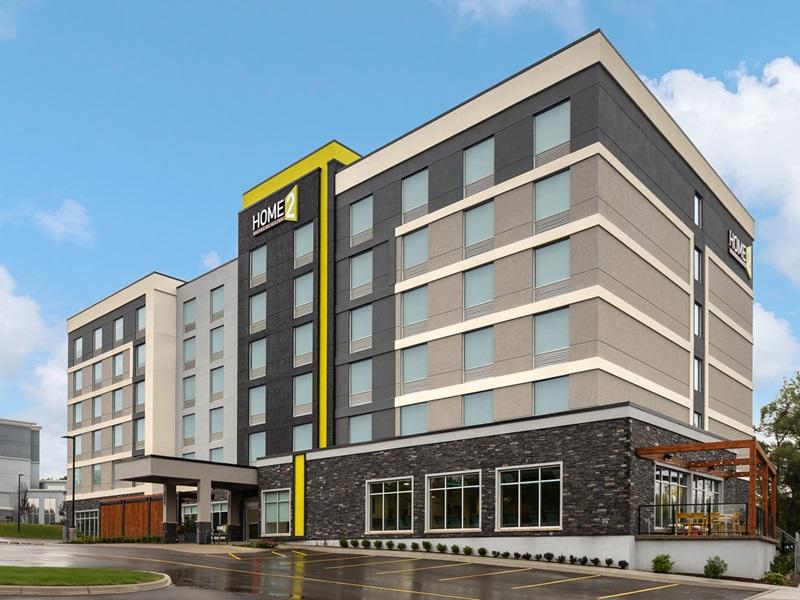 The new Home2 Suites by Hilton Woodstock (Ont.) hotel. (Courtesy Hilton)