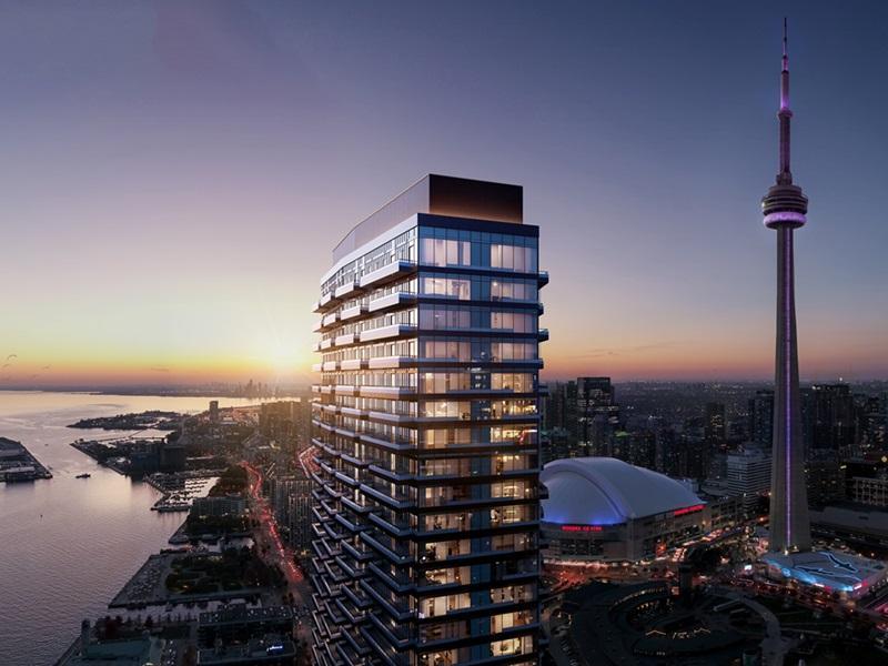 The 60-storey Q Tower, under construction in Toronto. (Courtesy Lifetime / DiamondCorp)