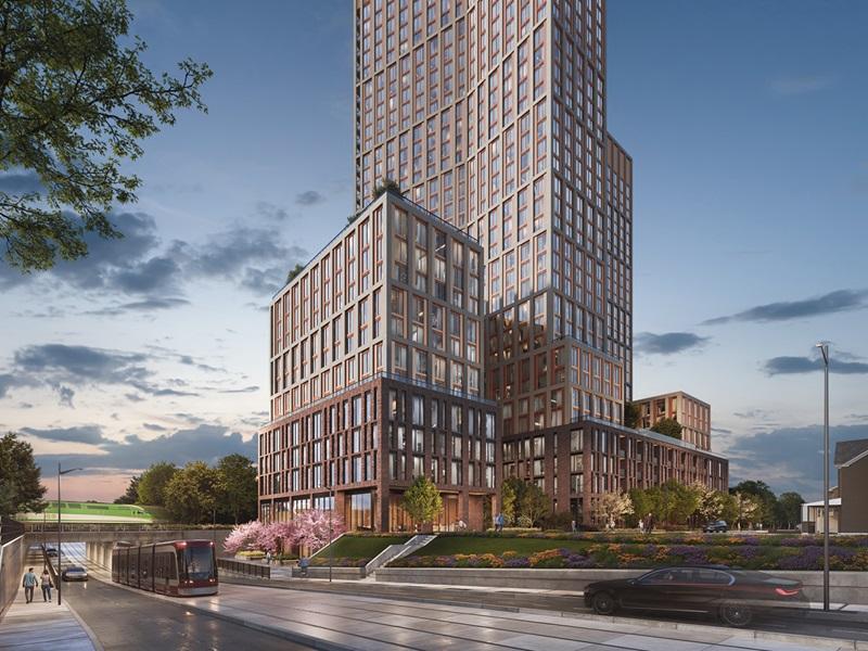 Carlyle Communities has placed a portion of its 6 Lloyd Ave. development site in Toronto up for sale, though the company would also consider selling the entire site. (Carlyle Communities)