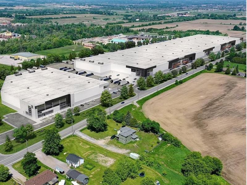  4670 and 4680 Garrard Rd. in Whitby has been sold by Panattoni to Pure Industrial. (Courtesy Panattoni)