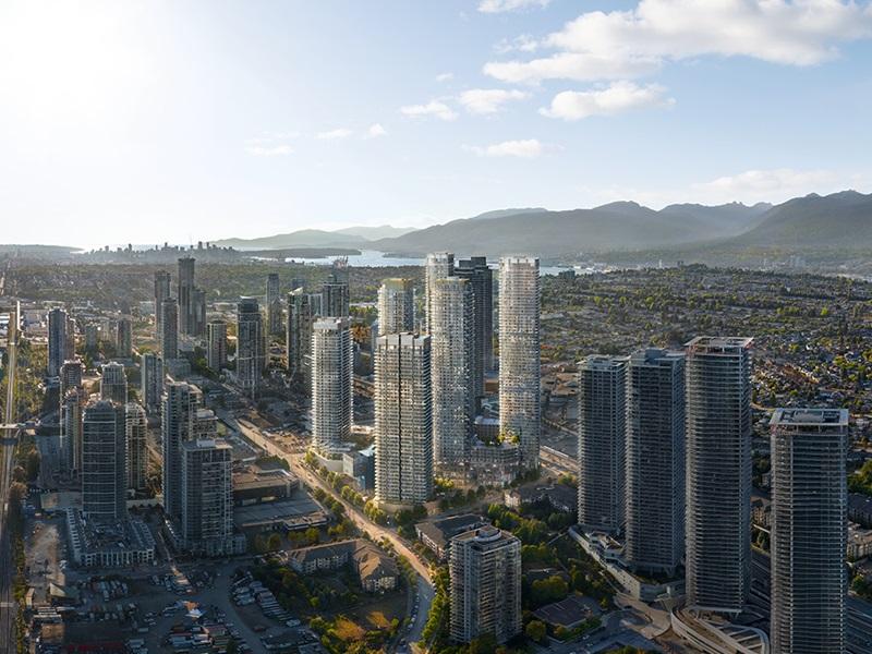 Grosvenor's Brentwood Block development in Metro Vancouver. (Courtesy Grosvenor)