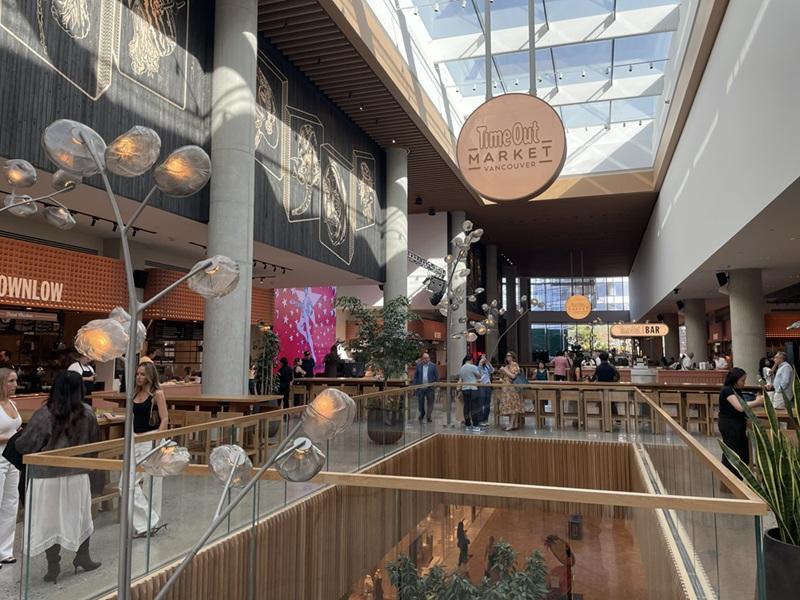 TimeOut Market in the newly opened Oakridge Park shopping centre in Vancouver (Evan Duggan RENX)