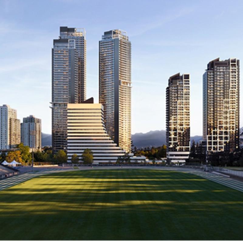 A rendering of the King + Park master plan (Courtesy Anthem)