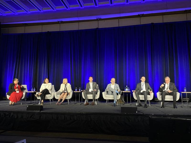 The closing panel discussion at the recent Land & Development conference in Toronto.