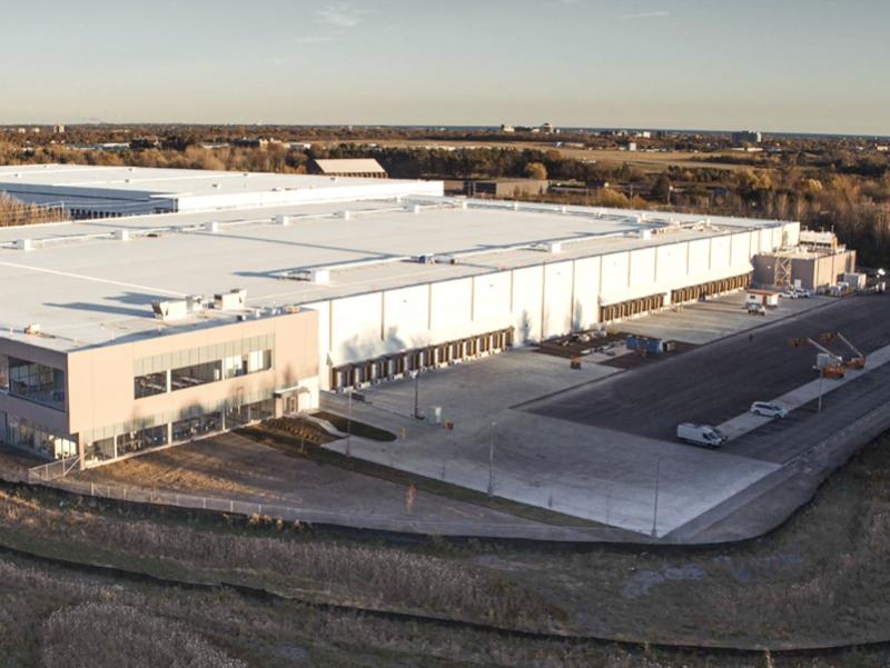 Pontegadea has acquired a 379,000-sq.-ft. refrigerated distribution centre in Oshawa from Broccolini. (Courtesy Broccolini)
