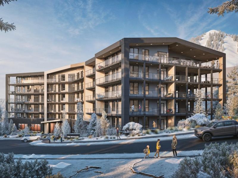 An artist's rendering of Wildwood, a new housing development outside Rossland, B.C. (Courtesy RED Mountain Homes)