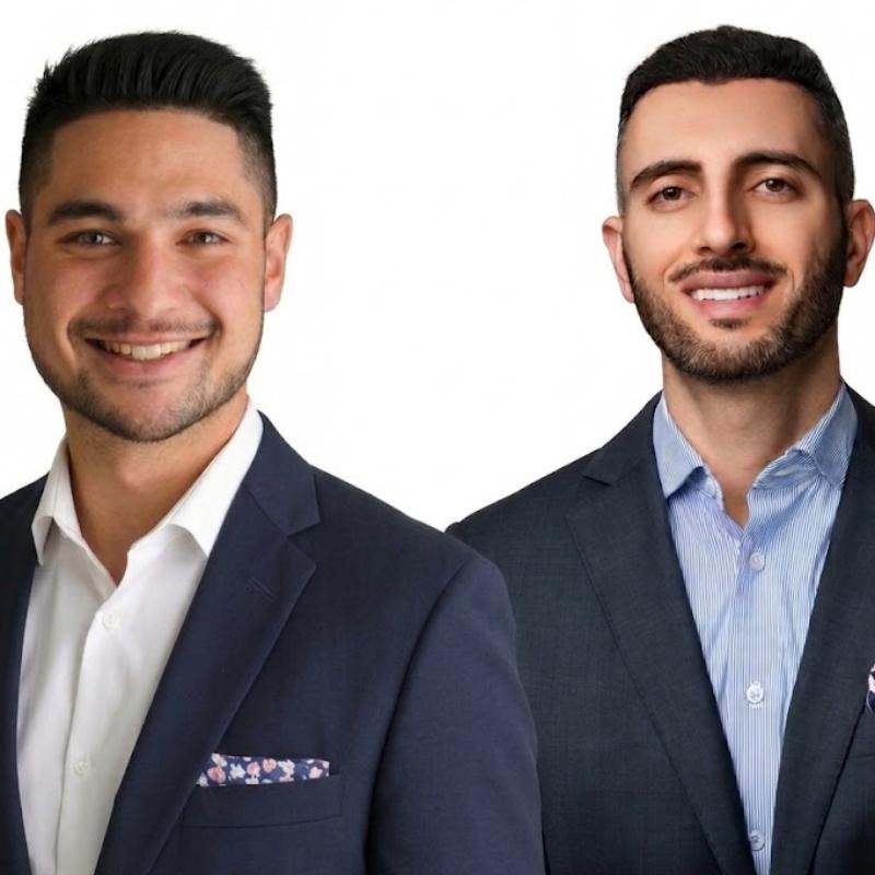 From left, Justin Salazar and Jack Anbara, co-founders of Anzar Group. (Courtesy Anzar Group)