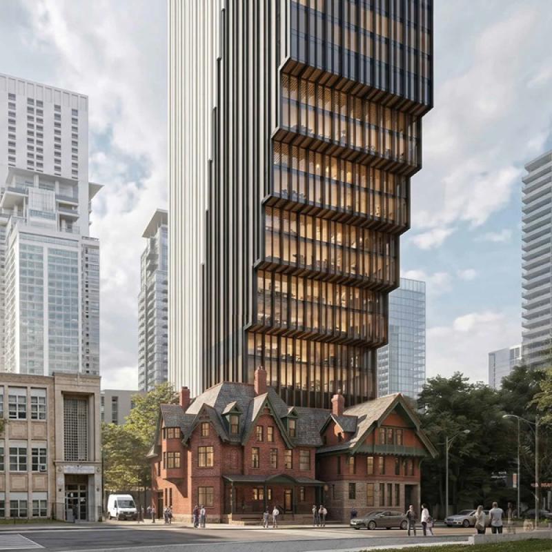 Elysium's 70-storey PBR project on Isabella Street was one of two recently approved by Toronto city council. (Courtesy Elysium)
