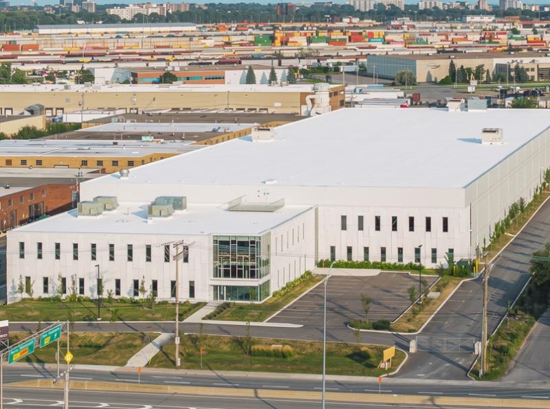 Kamik has leased the new 141,153-sq.-ft. property at 7300 Cote-de-Liesse Rd. in Montreal from Scalia Properties. (Courtesy Scalia)