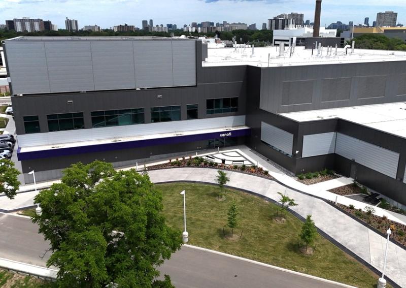 Sanofi has inaugurated it new vaccine manufacturing facility in Toronto, the Charles Best Building. (Courtesy Sanofi)
