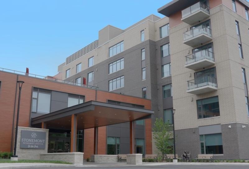 Sienna Senior Living announced this morning it has acquired the 305-suite Stonemont on the Park seniors residence for $170M. (Courtesy Rosemont on the Park website)