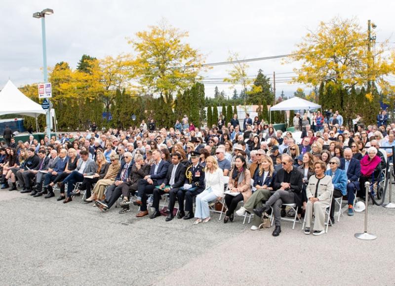 A groundbreaking was held Monday for the Roadburg Campus and Diamond JCC. To date the Jewish community has raised $154M for the new JCC campus. (Courtesy JWest)