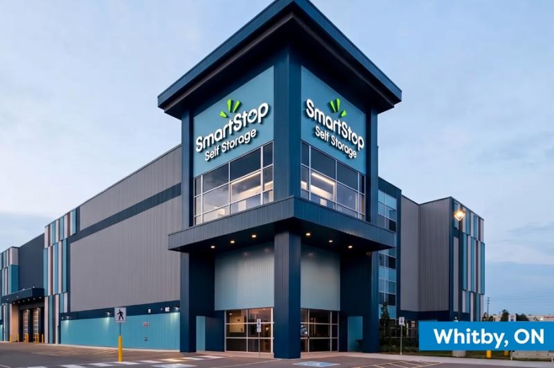 A SmartStop facility in Whitby, Ont. SmartStop now has 41 locations in the GTA, making it the largest self-storage provider in the area. (Courtesy SmartStop)