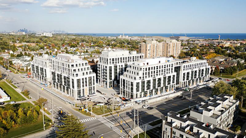Morguard's Boulevard on the Green purpose-built rental development offers 431 units in Mississauga. (Courtesy Morguard)